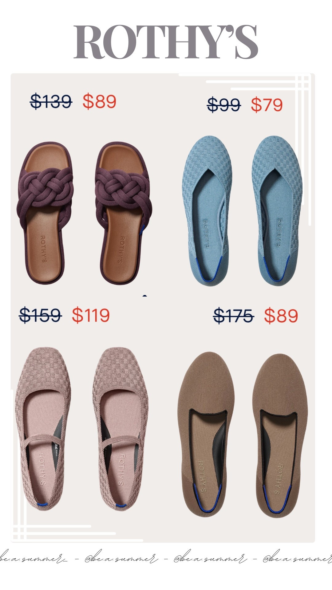 Rothy’s sale! 🔗✨

*not verified*

HOC / summer / Beasummer

#LTKShoeCrush #LTKSaleAlert