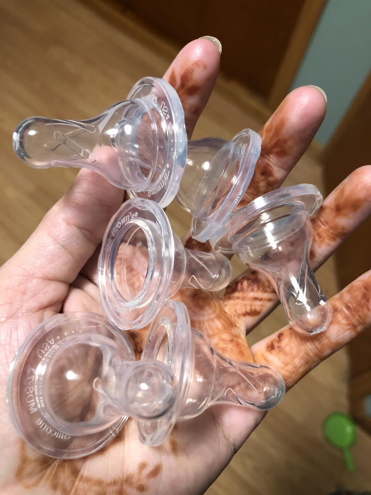 Dr. Brown’s Natural Flow Preemie Flow Narrow Baby Bottle Silicone Nipple, Slowest Flow, 0m+, 10... | Amazon (US)