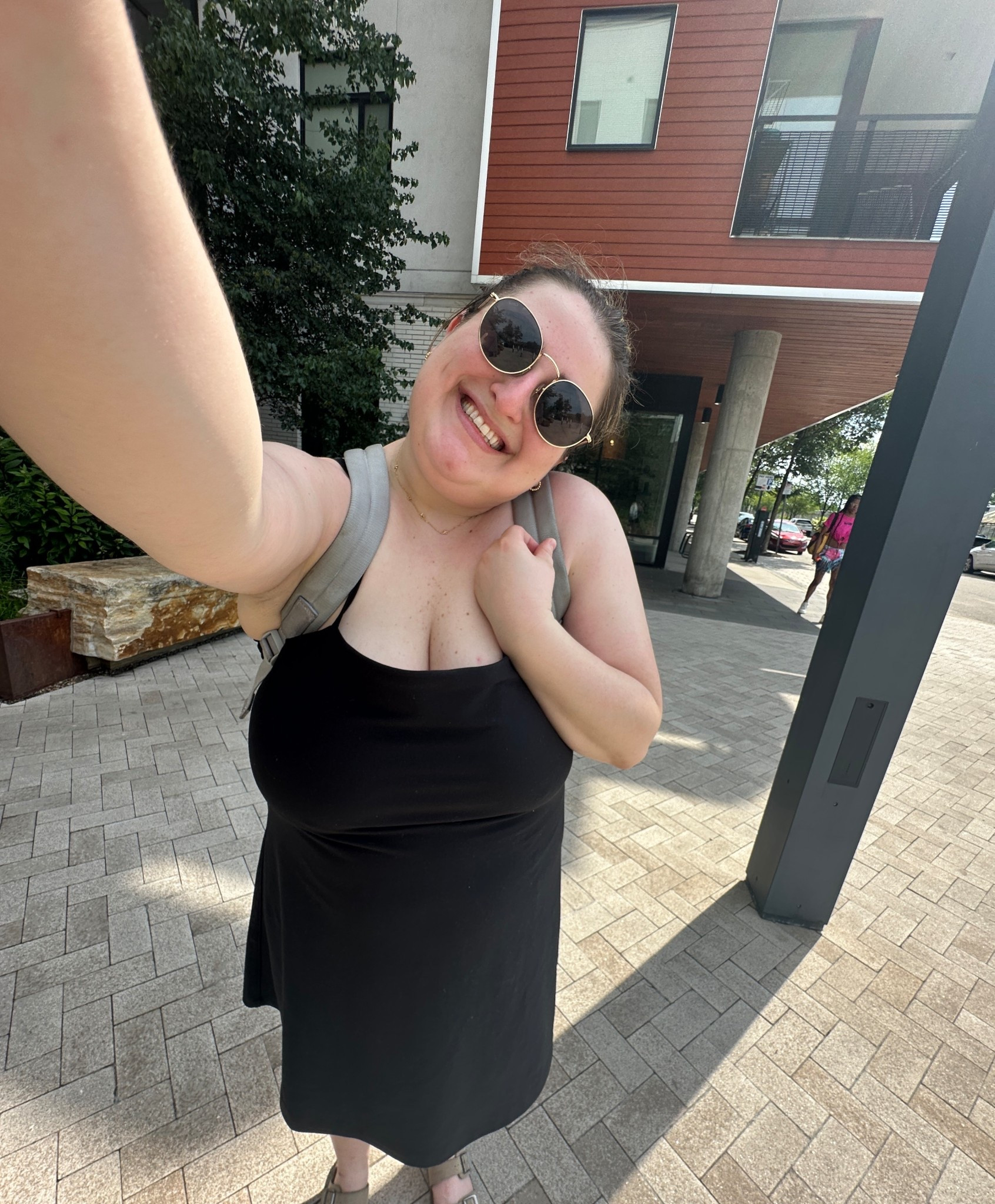 My fave running errands/airport/cute but so comfy staple is this romper dress!! 

Bonus; it has easy access for the bathroom with its shorts — it’s hard to describe 🤭

#LTKPetite #LTKActive #LTKTravel