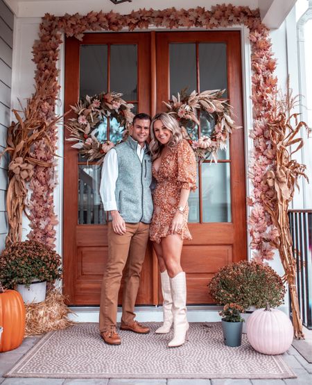 6 years ago tonight, I was getting ready for our first date!
Dress is apricot lane boutique virginia beach, similars linked
Schutz white croc boots
Knee length boots
Fall family photos
Fall front porch
Fall wreath
Thanksgiving outfit
Fall dress
Long sleeve dress
Burnt orange dress
Maryana boot tts
Ballard outdoor rug

#LTKhome #LTKunder100 #LTKunder50