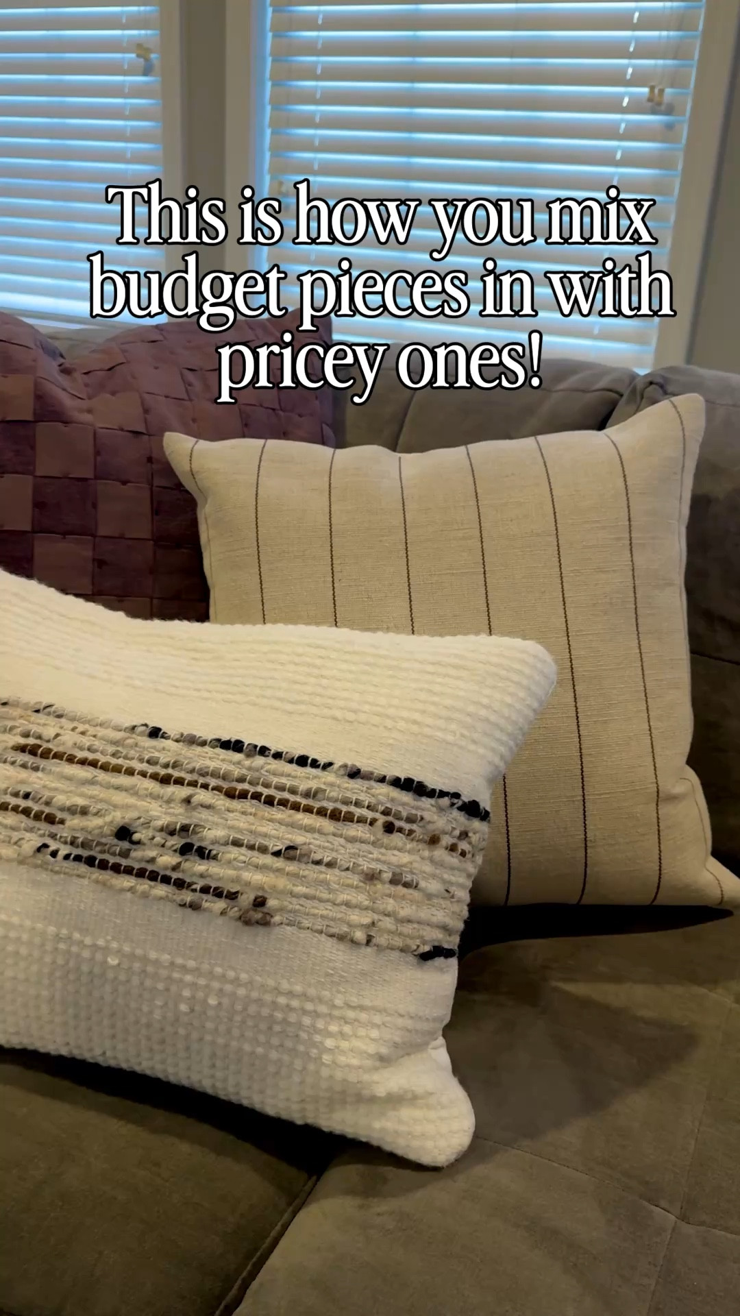 Mix and match throw pillows 
Wayfair find
Crate and barrel pillows

#LTKHome