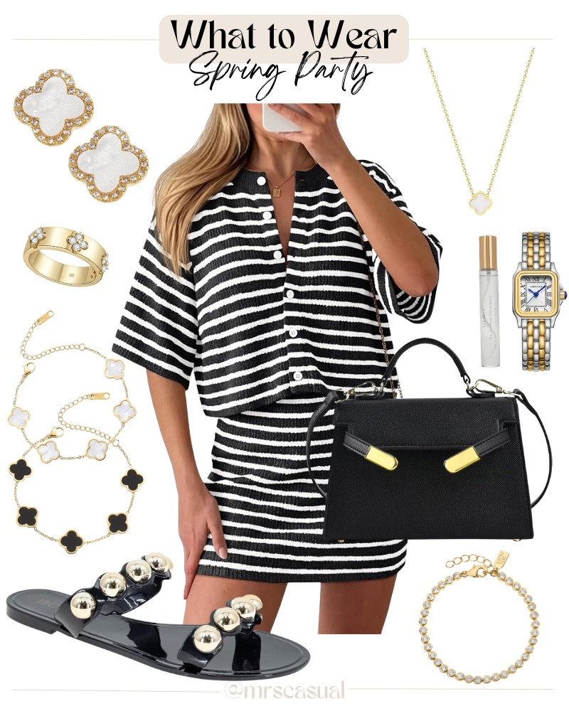 Chic, simple, and perfect for any spring plans 🖤

#LTKootd #LTKOver40 #LTKSeasonal