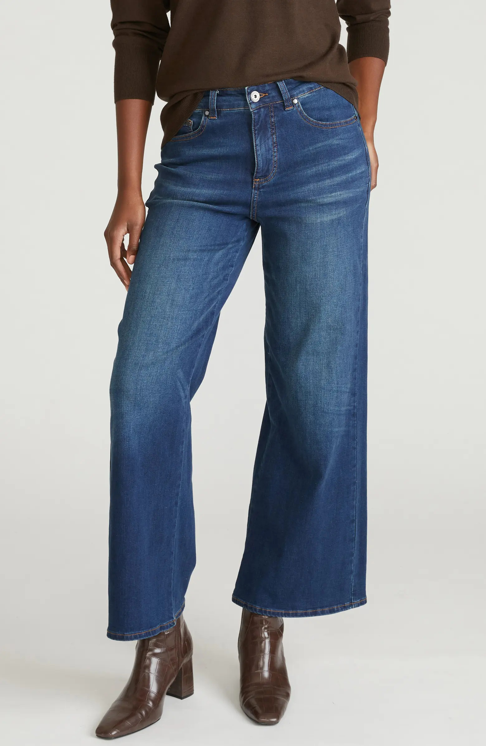 Universal Standard Roxy High Waist Relaxed Bootcut Jeans | Nordstrom | Nordstrom