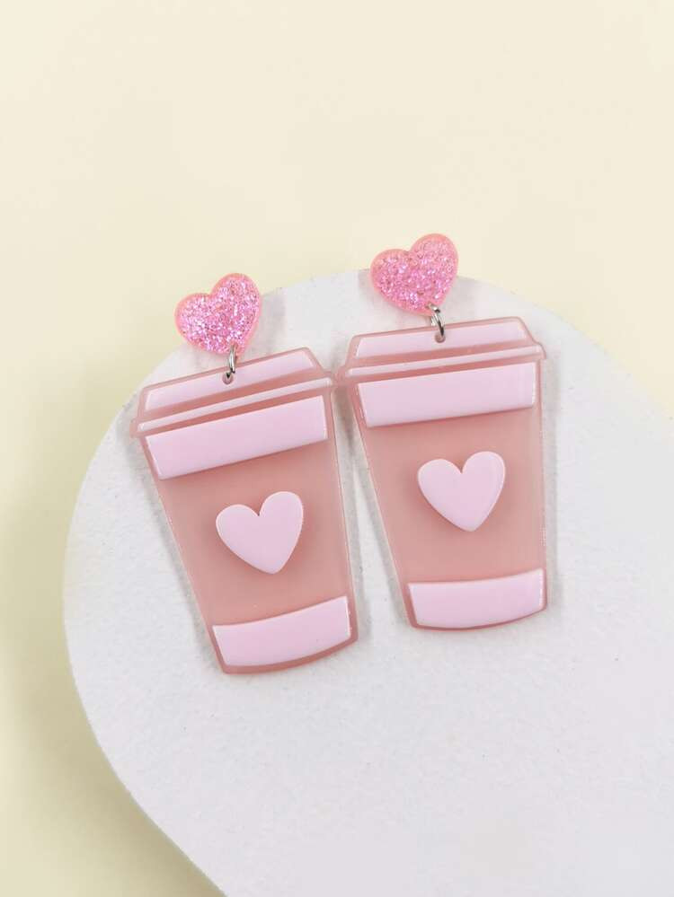 Drink Shaped Earrings | SHEIN