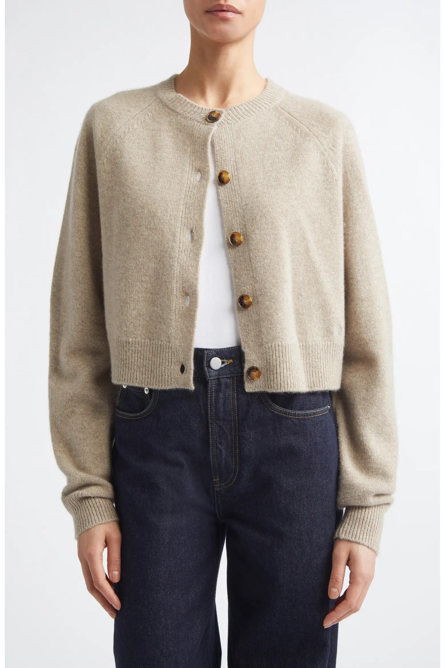 LOULOU DE SAISON Heike Crop Cardigan (Women) | Nordstrom | Nordstrom