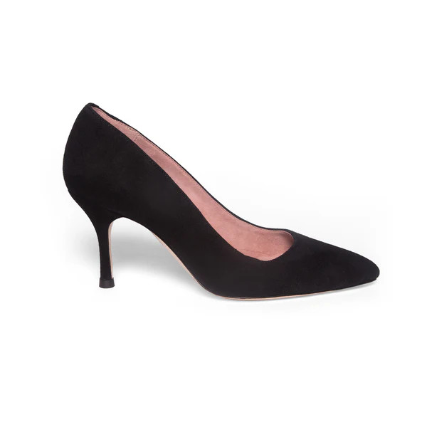 Black Suede Pump | ALLY Shoes