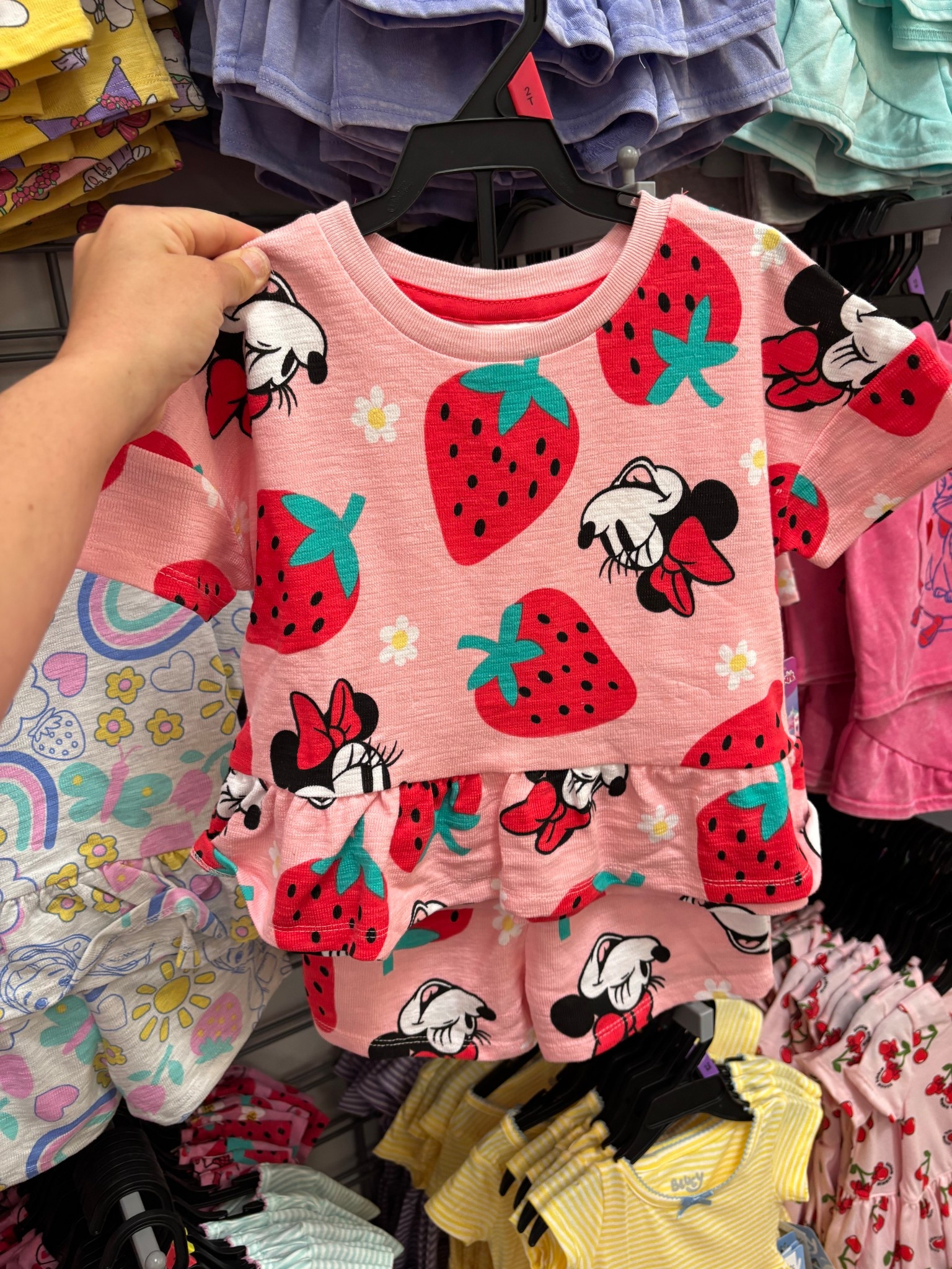 Toddler girl Minnie Mouse set @ Walmart! 🍓

#LTKgrwm #LTKootd #LTKKids