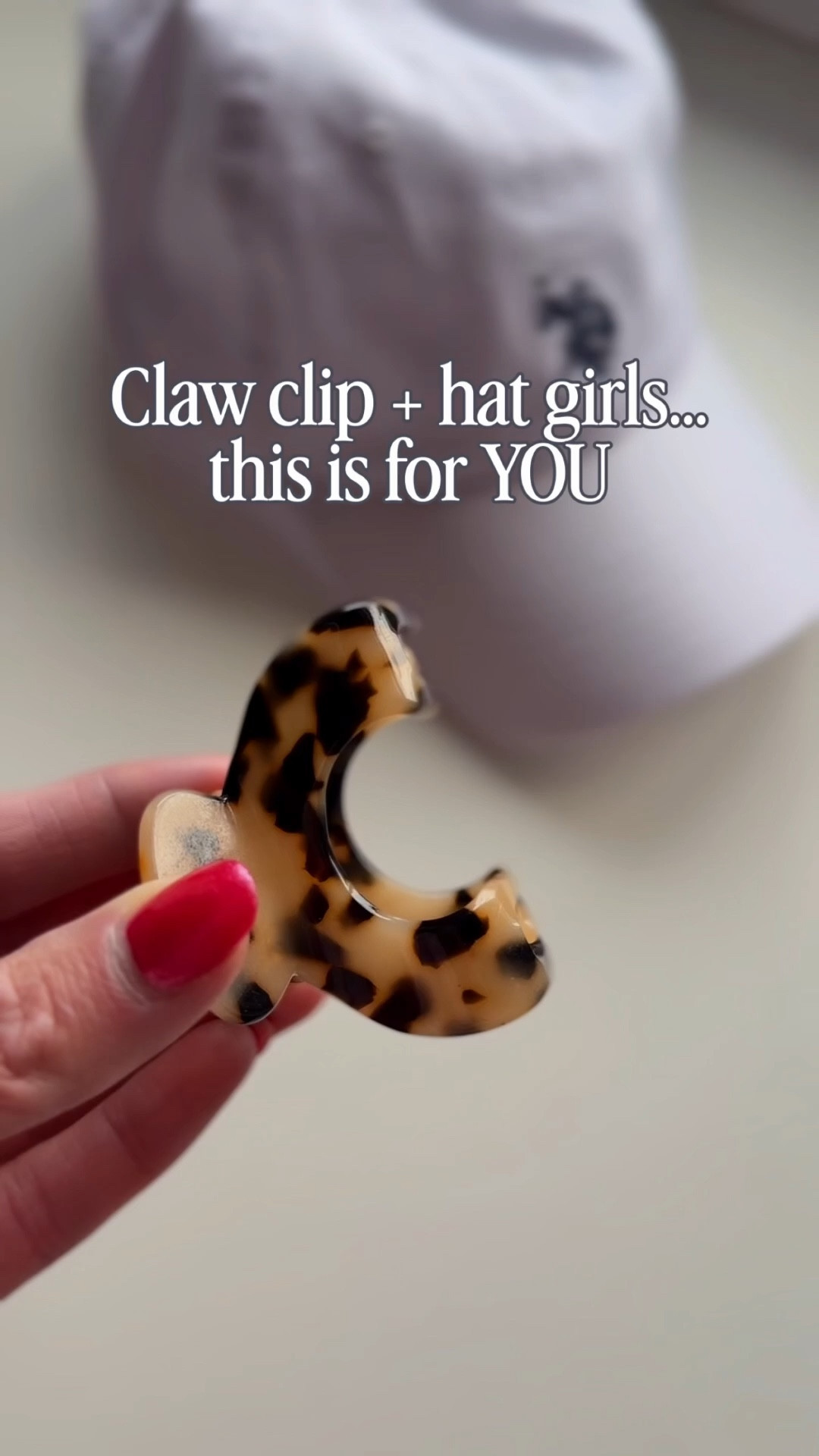 Finally…a claw clip made to wear with a hat 👏👏👏

#LTKSeasonal #LTKBeauty #LTKmomlife