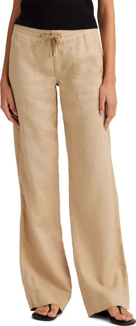 Linen Drawstring Pants | Nordstrom