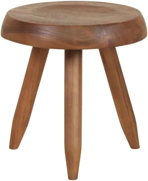 Berger Milking Stool, Reclaimed Teak Wooden Stool. Versatile as Sitting Stool, Small Side Table, ... | Amazon (US)