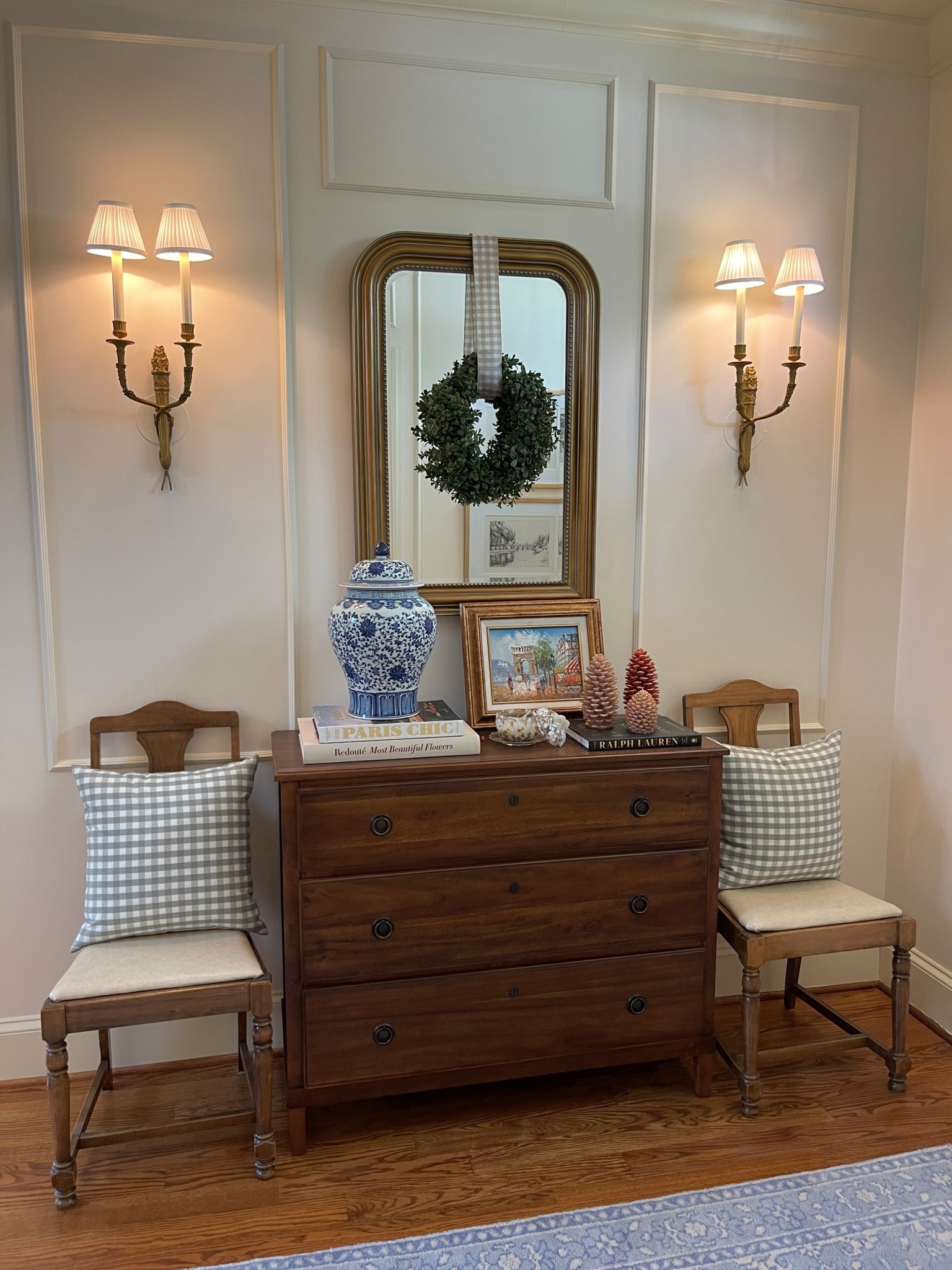 Entryway fall decor 🍂