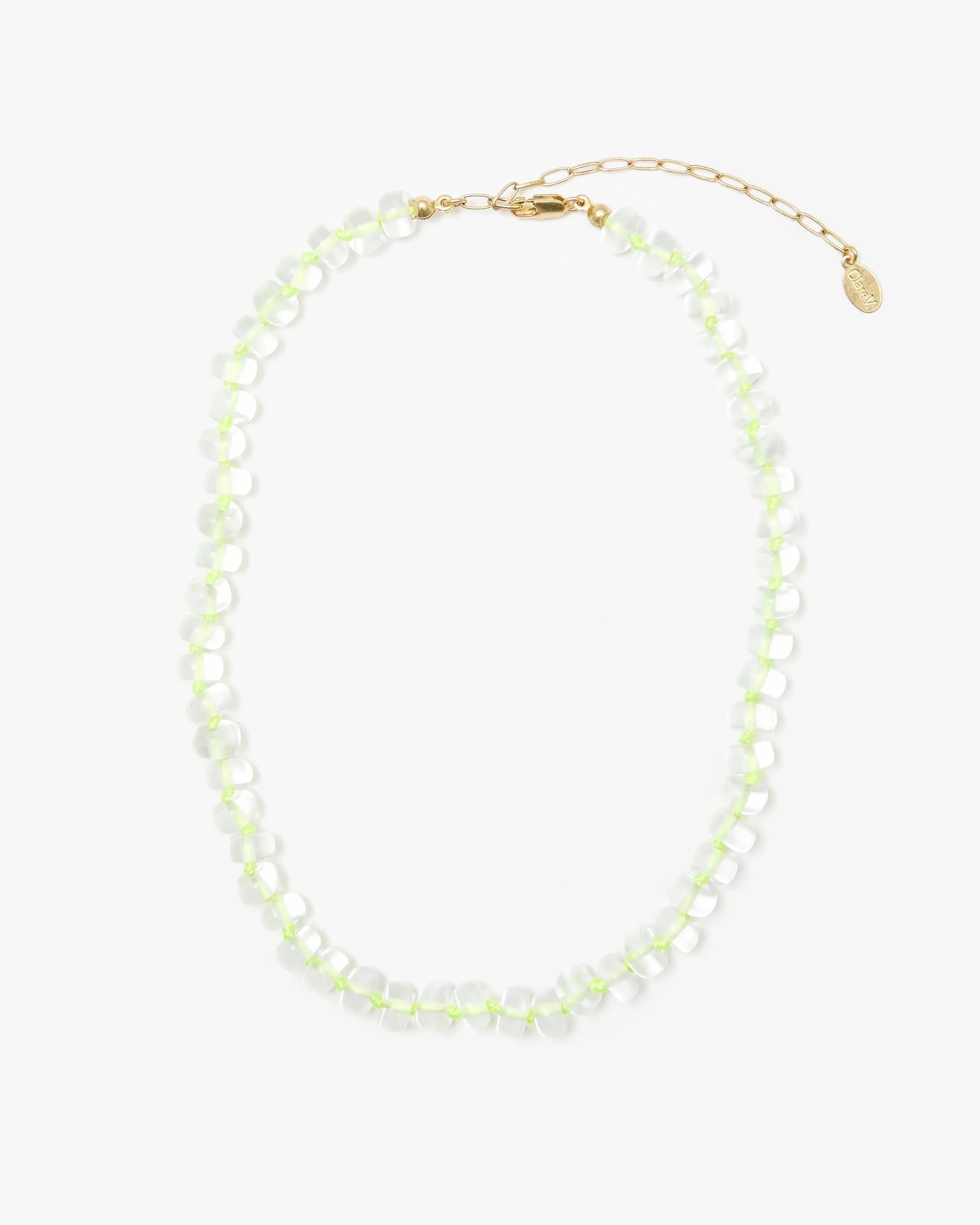 Stone Slice Necklace | Clare V.