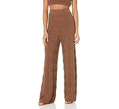 The Drop Women's Diza Pull-On Flare Leg Crochet Pant | Amazon (US)