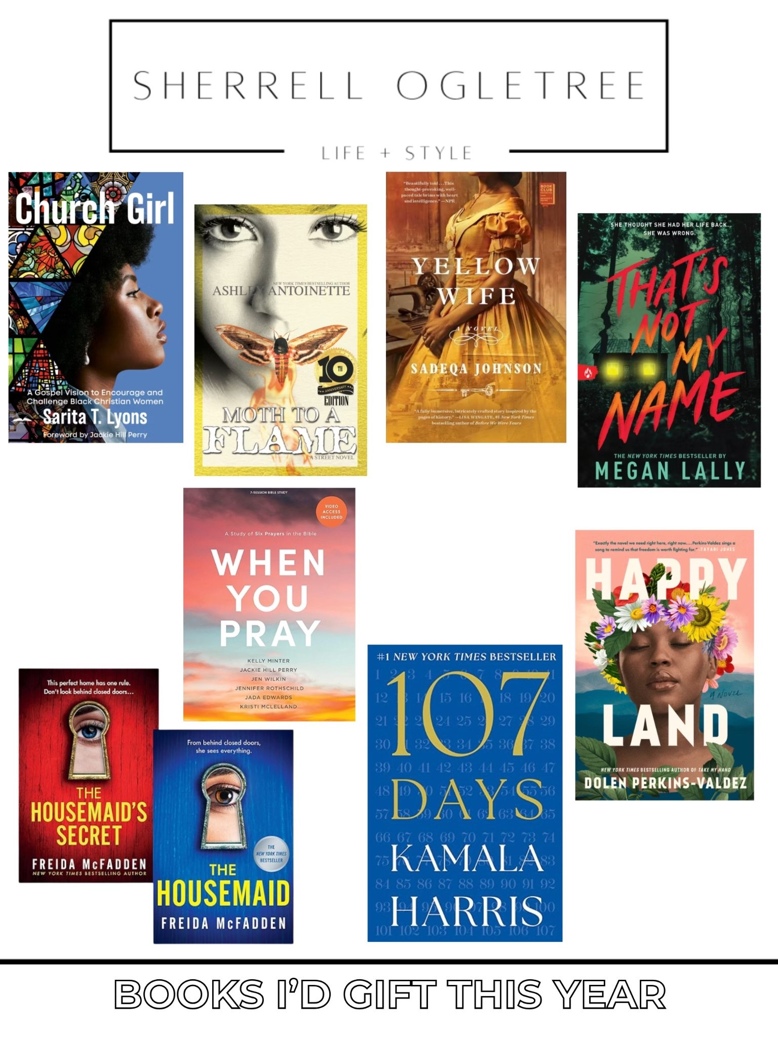 You know I am a book lover! Here are a few favorite books from this year. 

 

 #LTKCyberWeek #LTKGiftGuide #LTKHoliday