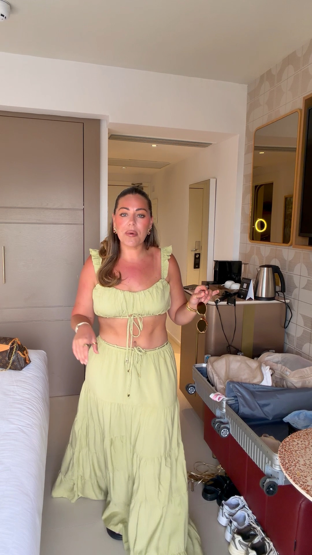 Holiday fit check 😍 wearing size 12 in both! 🥝

#LTKuk #LTKfestival #LTKsummer