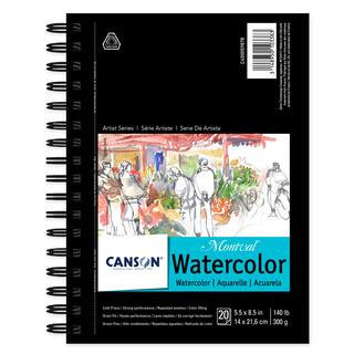 Canson® Montval® Artist Series Watercolor Book in White | 5.5" x 8.5" | Michaels® | Michaels Stores