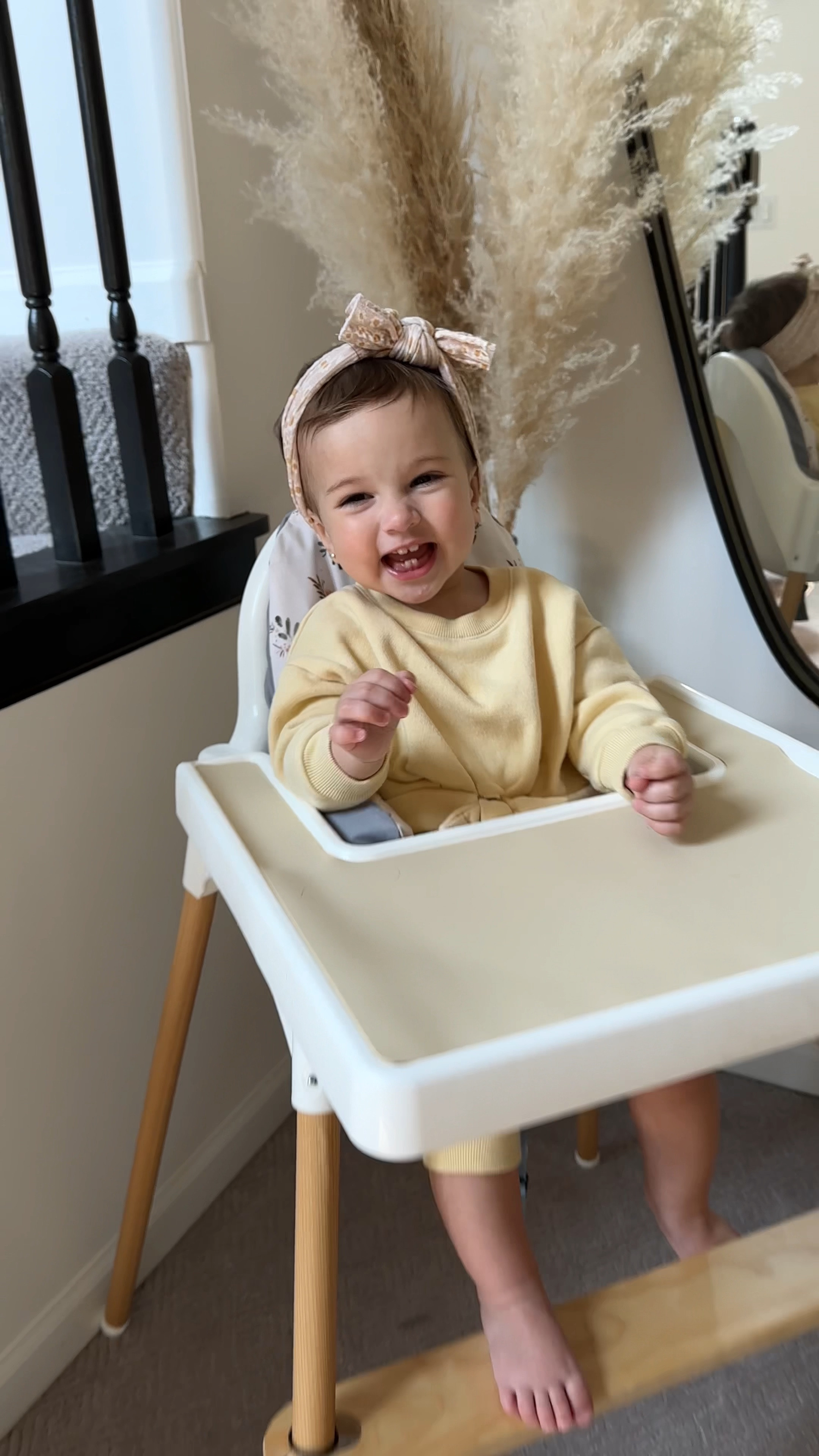 Ikea antilop baby chair hack 🤍✨ 

#LTKFind #LTKbaby #LTKhome