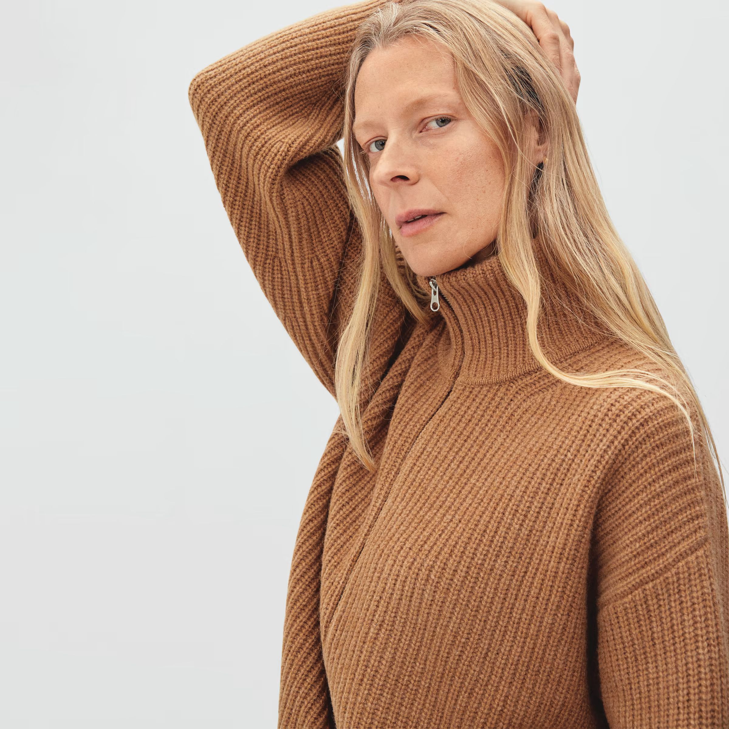 The Felted Merino Half-Zip Sweater | Everlane