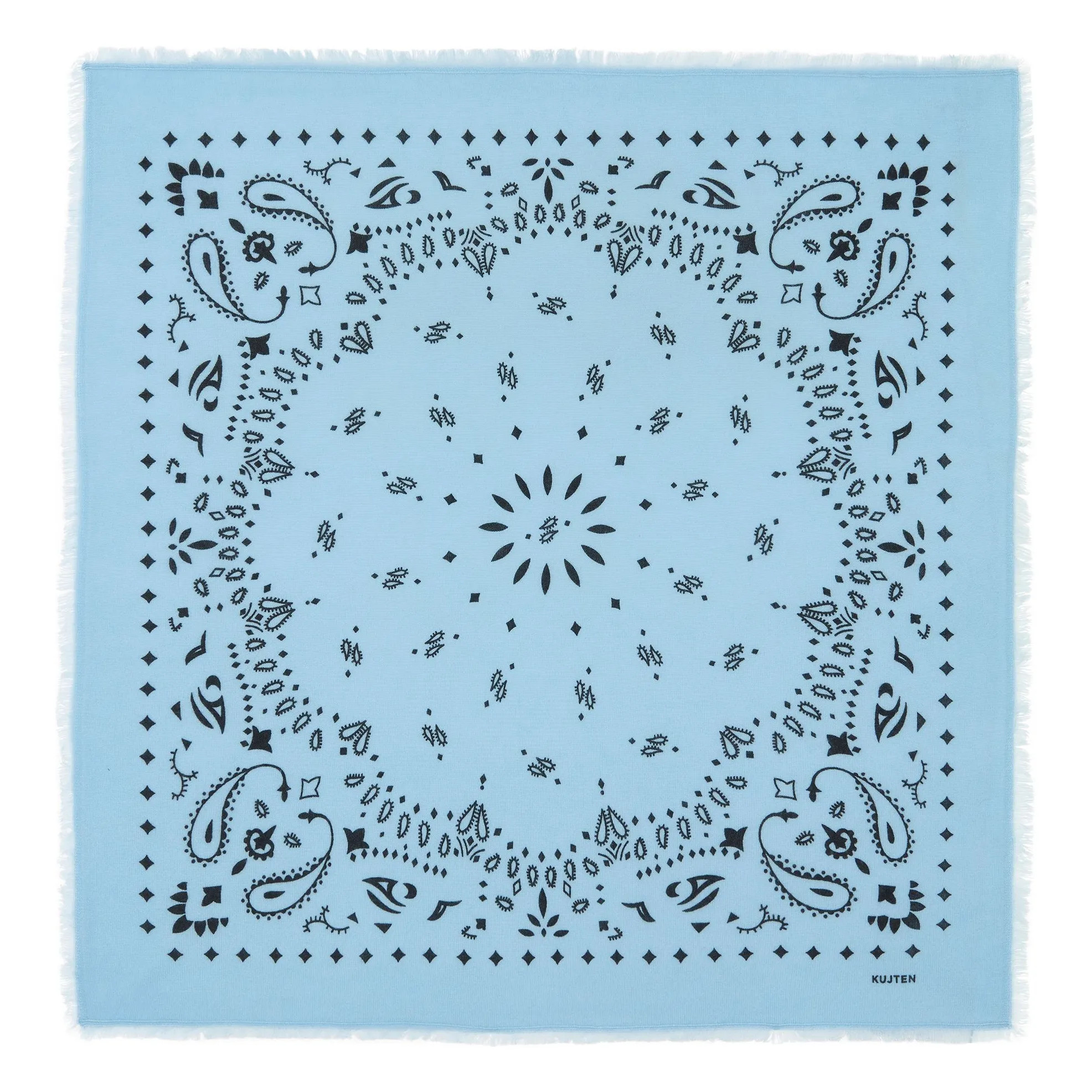 Bandana de cachemira Hachiko | Azul Claro | Smallable