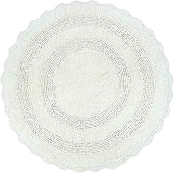 The Home Talk Cotton Crochet Bath Rug | Area Rug for Spa, Vanity Shower, Kitchen & Living Room | ... | Amazon (US)