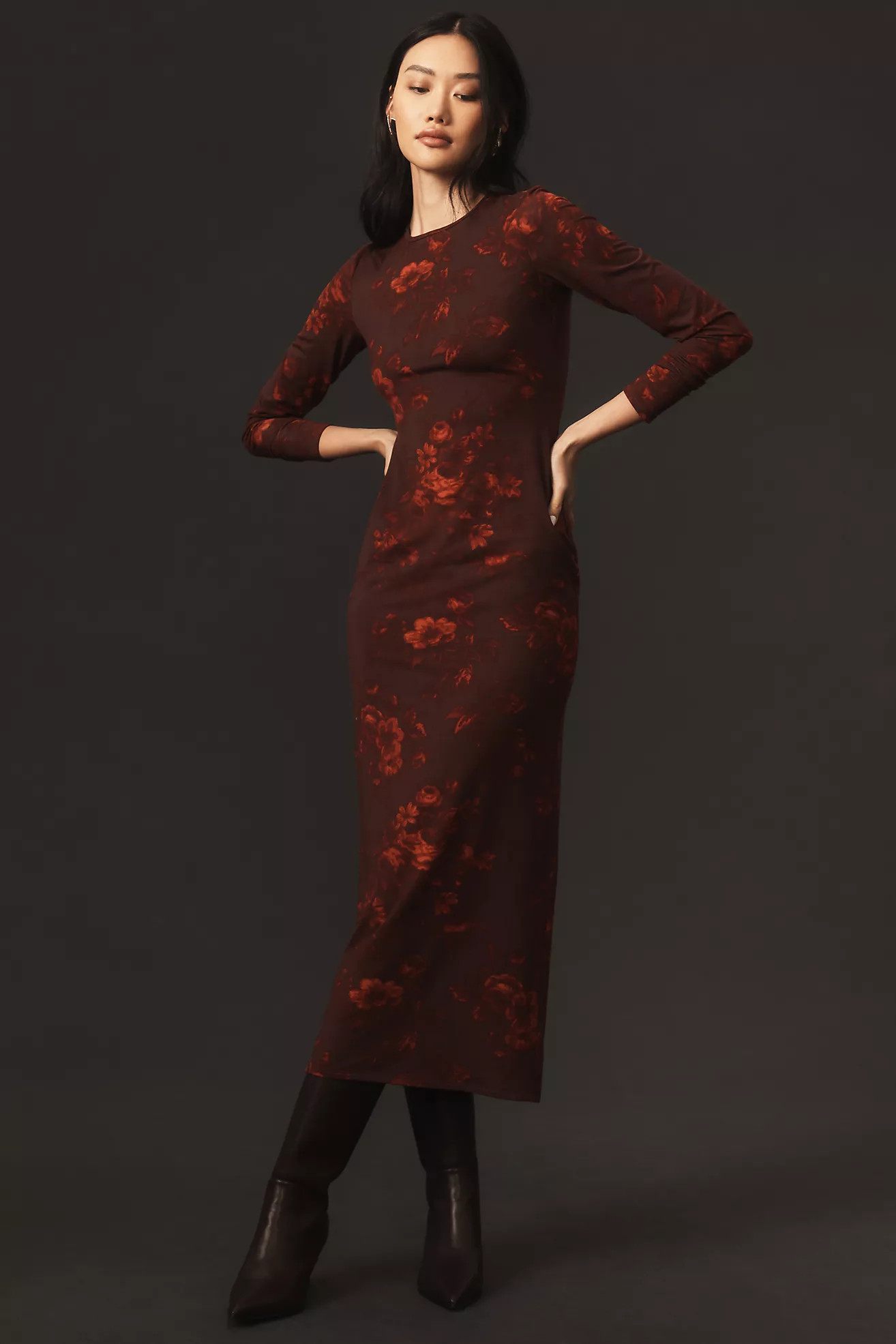 Reformation Tommie Knit Midi Dress | Anthropologie (US)
