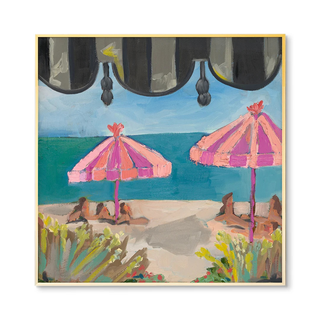 Beach Crew by Abbey Mueller | Coastal Beach Art Print | Urban Garden Prints