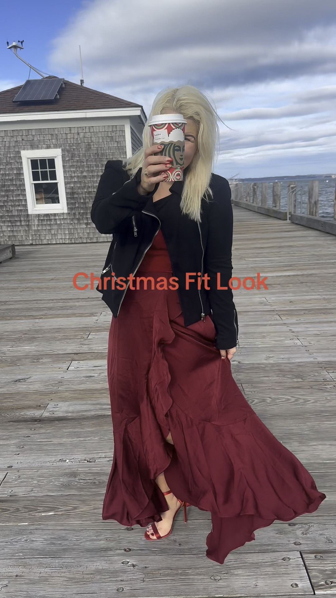  Christmas fit look 

This burgundy dress is perfect for Christmas.

#LTKHoliday #LTKWatchNow #LTKParties