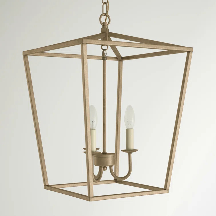 Finnick 3 - Light Lantern Geometric Pendant | Wayfair Professional