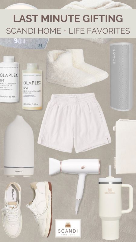 last minute gift ideas! need help finding the perfect last minute gift? this neutral gift guide to the rescue! 🤍 gift guide for her | holiday gift guide | last minute gifts for mom | last minute gifts for her | hair dryer | slippers | hair care | diffuser | portable speaker | white sneakers | loungewear | quilted shorts

#LTKunder100 #LTKGiftGuide #LTKHoliday