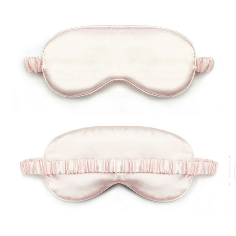 Double-sided Satin Silky travel Sleep Eye Mask Cover Padded Blindfold Smooth | Walmart (US)