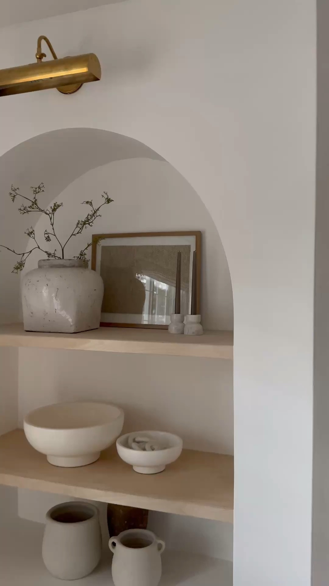 Arched bookcases with decor

#LTKHome