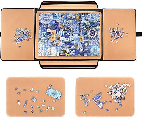 Rekcopu 1500 Pieces Jigsaw Puzzle Board, Portable Puzzle Board, Jigsaw Puzzle Table Board, Puzzle Ke | Amazon (US)