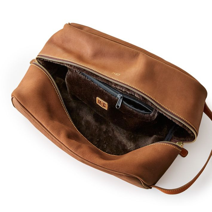 Leather Travel Shoe Bag | Mark and Graham