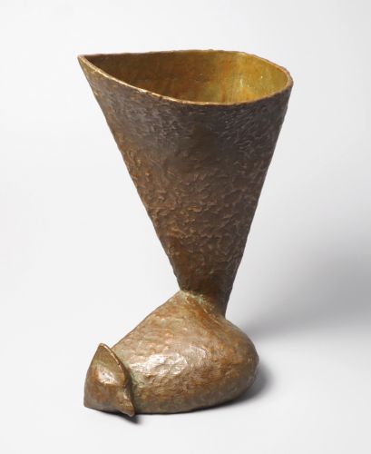 Unusual Japanese Bronze / Copper alloy Bird Ikebana Vase by Mizumaki Kenji  | eBay | eBay US