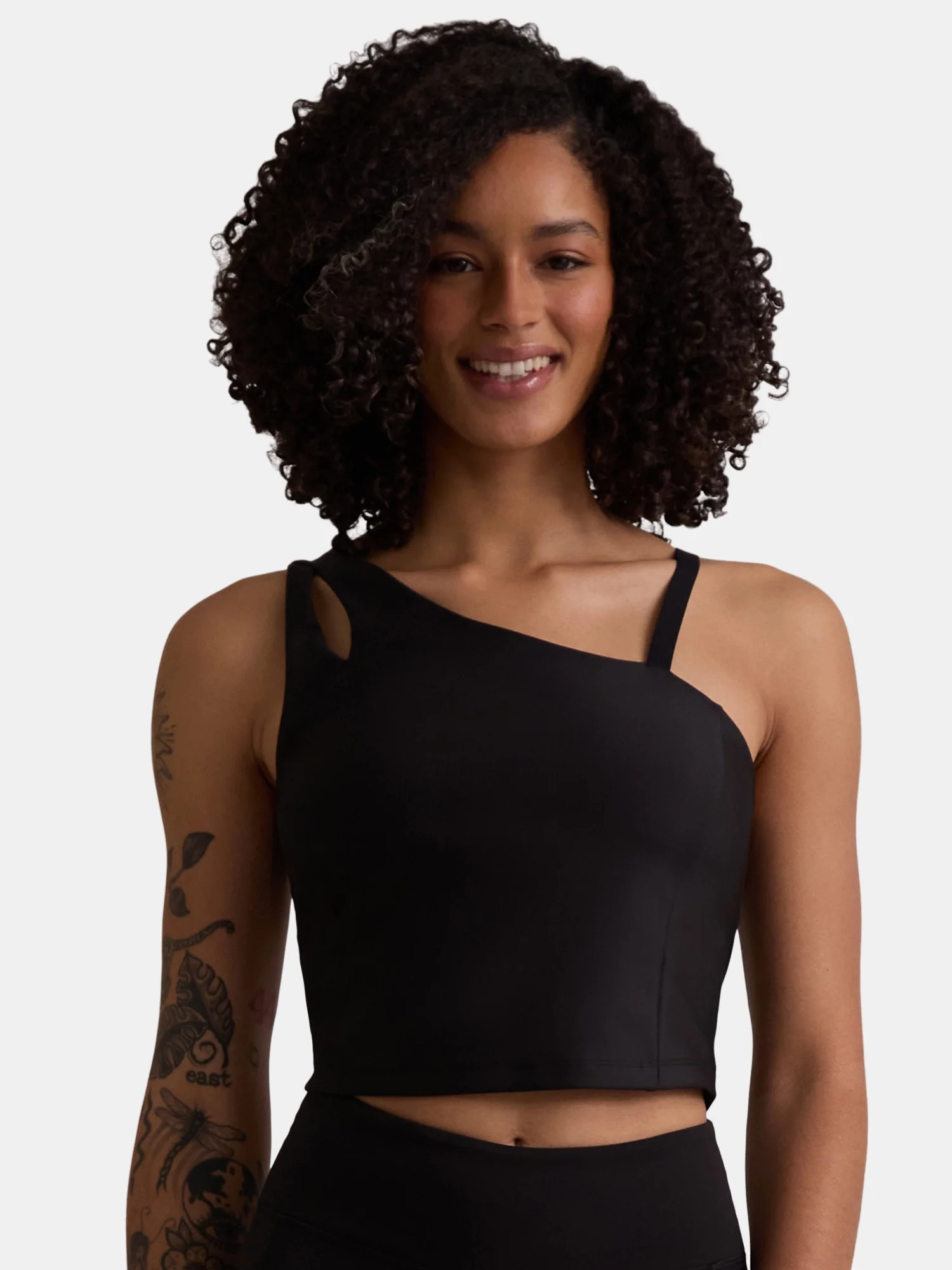 Avia Women's Shine Asymmetrical Bra Tank, Sizes XS-XXXL | Walmart (US)