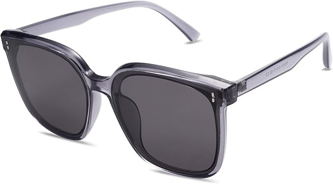 SOJOS Sunglasses for Women Men Vintage Style Shades SJ2157,Clear/Brown : Amazon.ca: Clothing, Sho... | Amazon (CA)