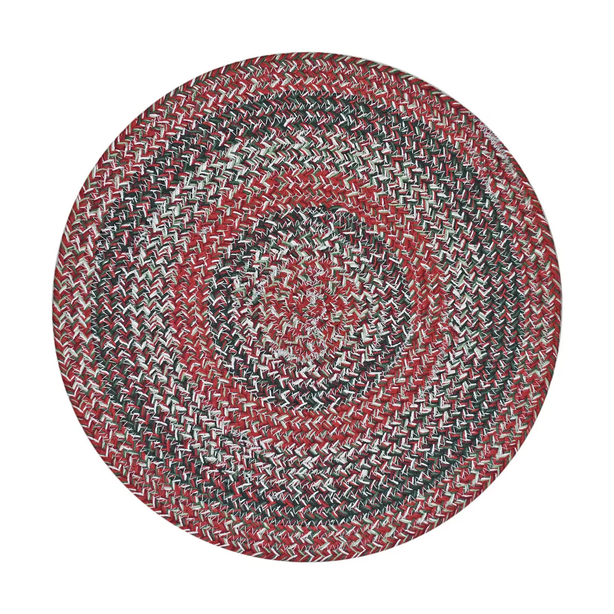 St. Nicholas Square® Holiday Braided Round Placemat | Kohl's