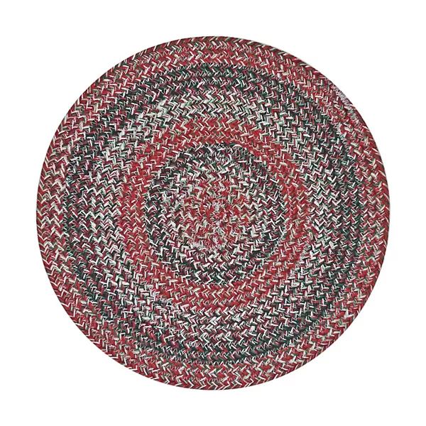 St. Nicholas Square® Holiday Braided Round Placemat | Kohl's