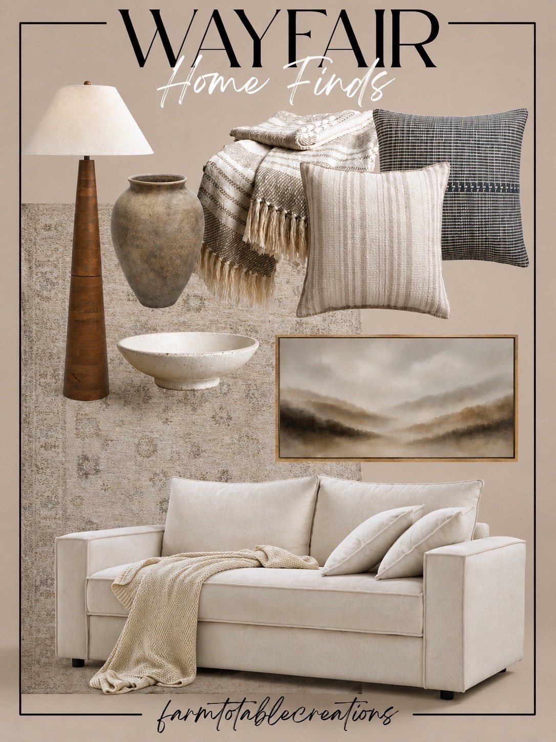 Wayfair Home Finds

Follow @farmtotablecreations on Instagram for more home finds and styling inspiration.

These Wayfair finds make it easy to create a warm, timeless home with layers of texture, soft neutrals, and classic pieces you’ll love for years to come. From cozy textiles to beautiful lighting and versatile furniture, these are the kinds of staples that instantly make a space feel finished.

#wayfairfinds #homedecor #livingroomdecor #neutralhome #cozyhome

#LTKHome #LTKSaleAlert