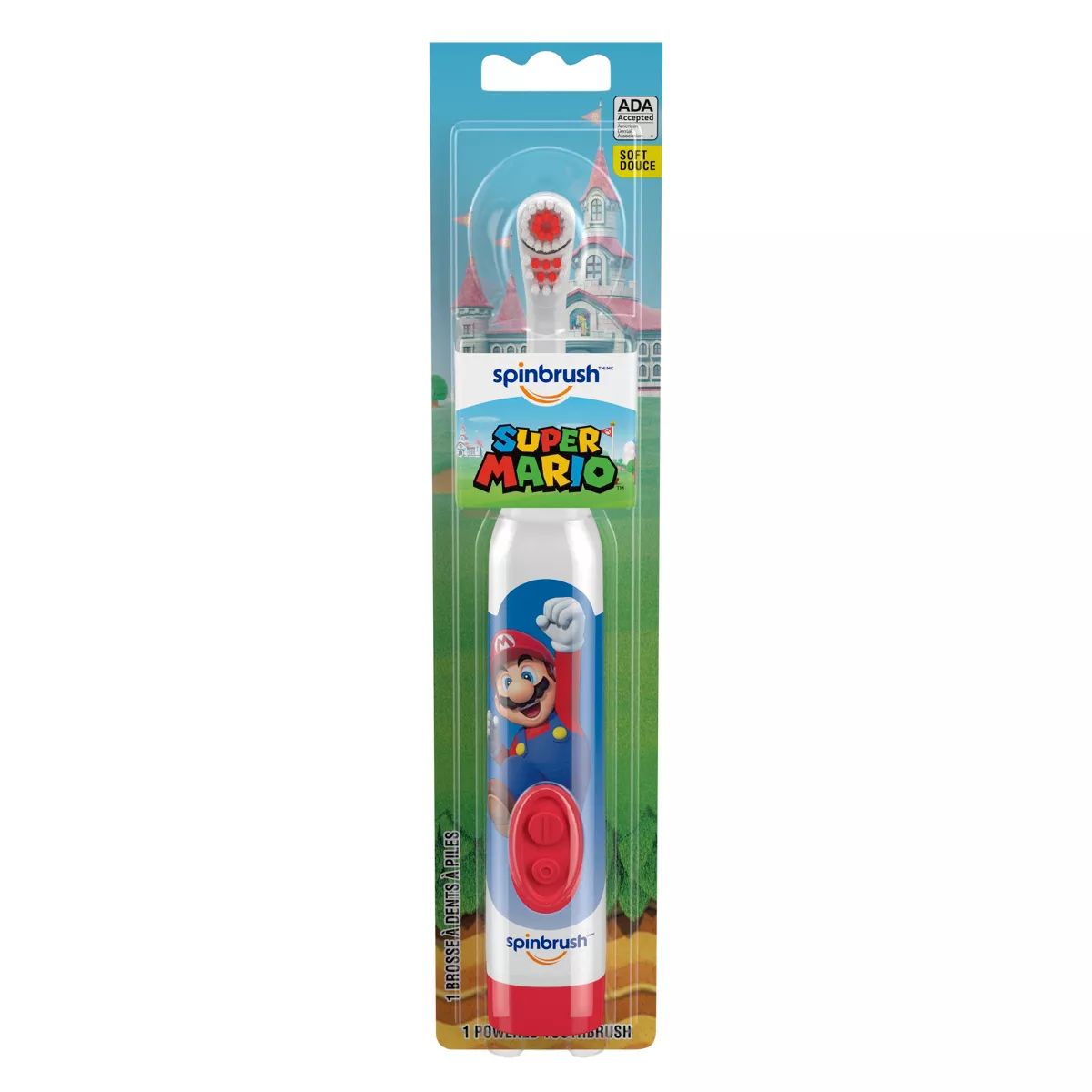 Spinbrush Mario Kids Electric Toothbrush | Target