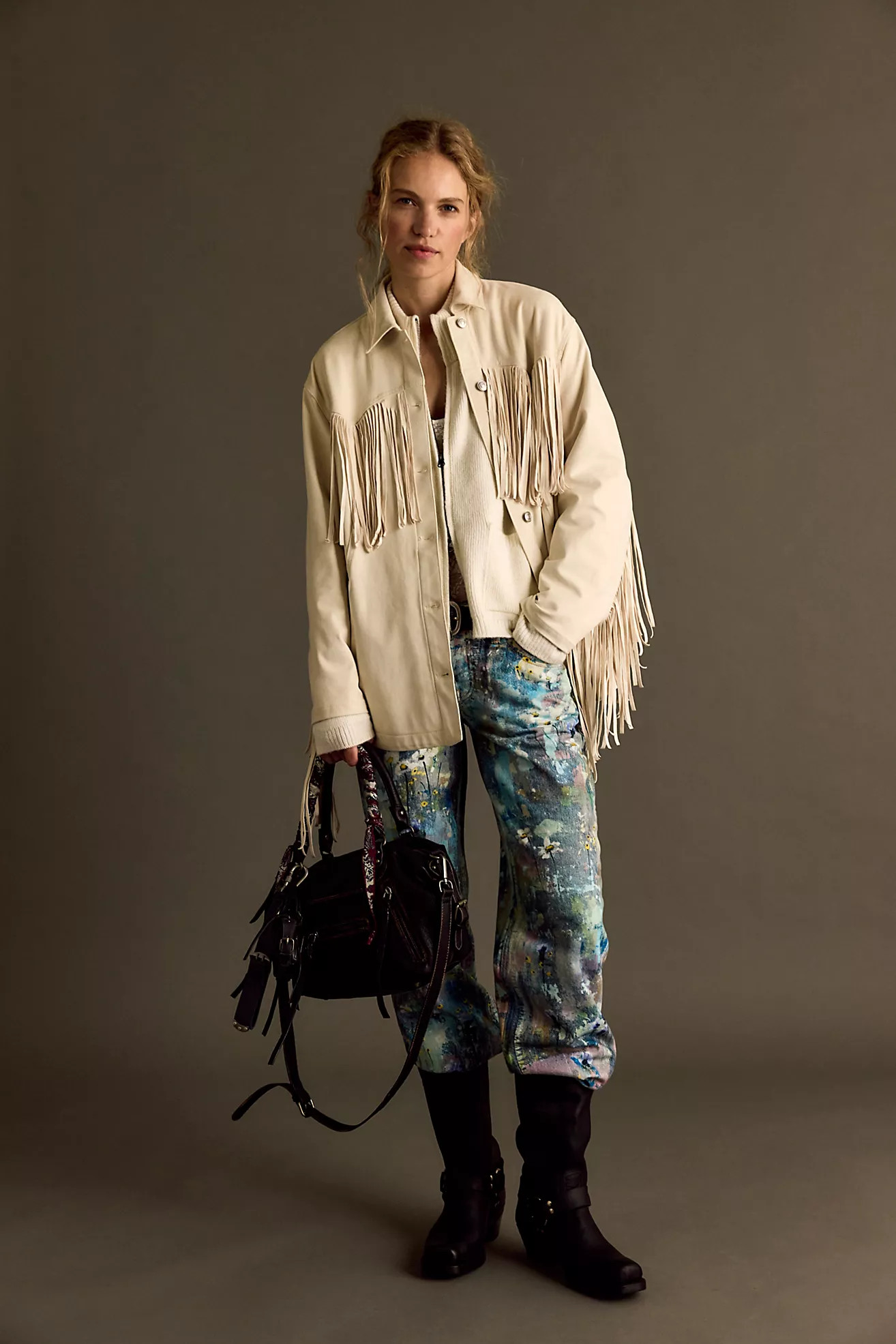 We The Free Fringe Out Vegan Suede Jacket | Free People (Global - UK&FR Excluded)