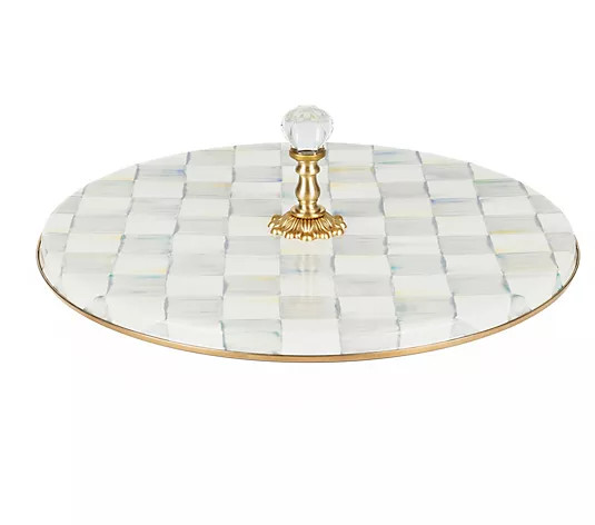 Make Your Selection: MacKenzie-Childs Sterling Check Cheese Course | QVC