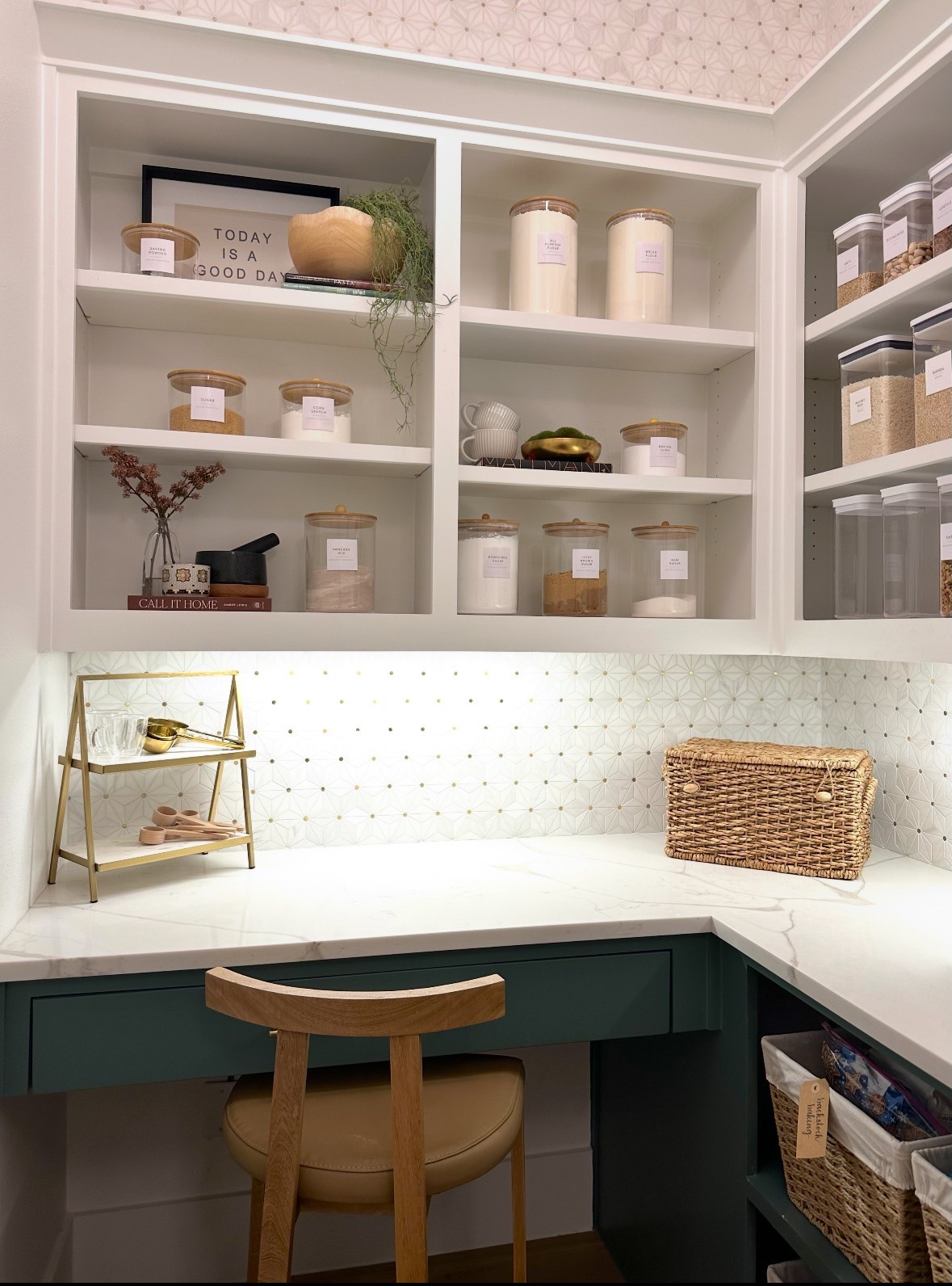 Pantry organization unlocked! We nailed this pantry and it’s so functional for a family of 6!  

#LTKSaleAlert #LTKHome #LTKStyleTip