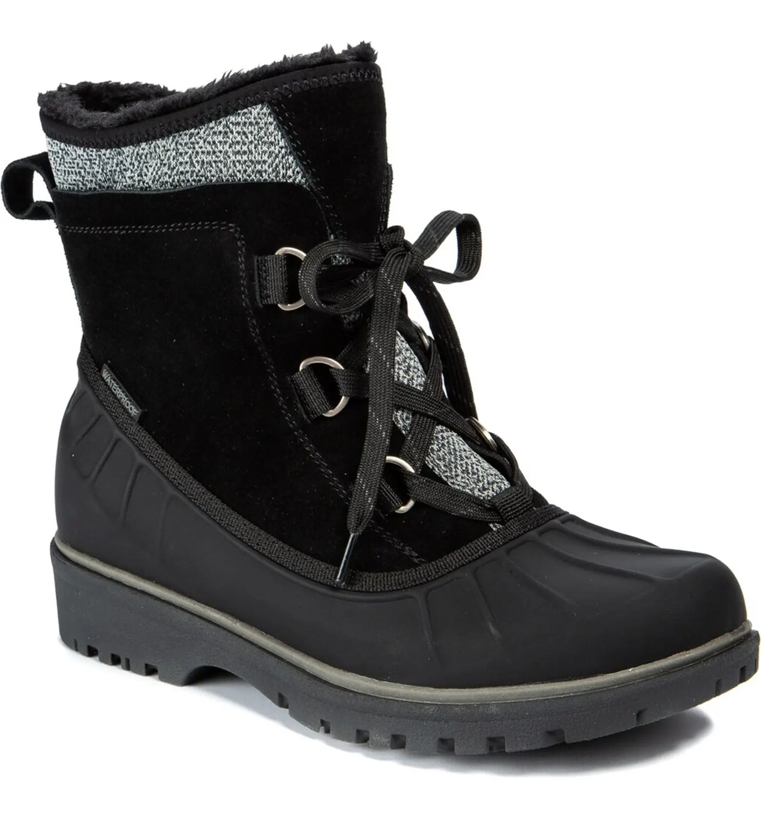 Springer Faux Shearling Lined Waterproof Cold Weather Boot (Women) | Nordstrom Rack