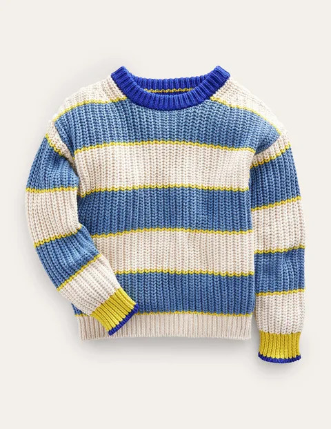 Dropped Shoulder Rib Jumper | Boden (US)
