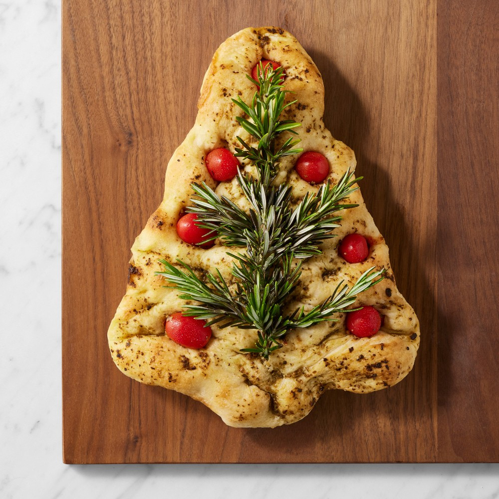 Christmas Tree Focaccia | Williams-Sonoma