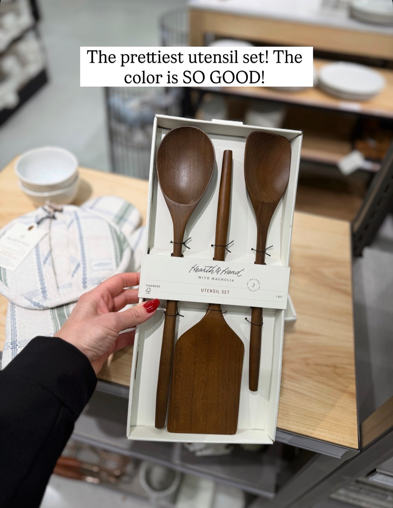 This walnut utensil set is 😍

#LTKFindsUnder50 #LTKHome
