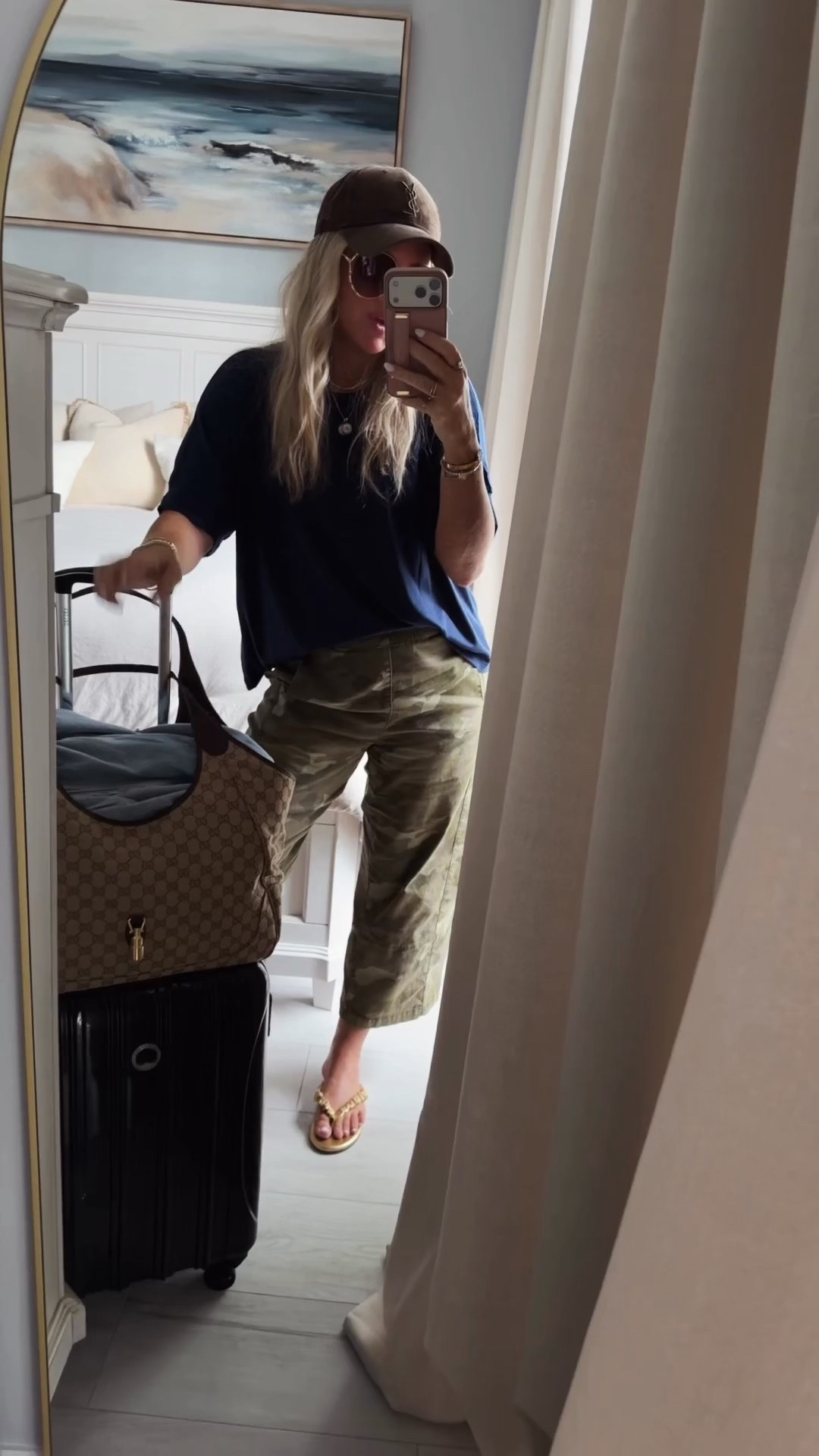Travel OOTD! ✈️💙
I’m in smalls. Pants come in reg, petite and tall  🤏🏼💯! Elastic & muted I love them!

Travel outfit. Jeans. Denim. Fall style.

#LTKTravel #LTKootd