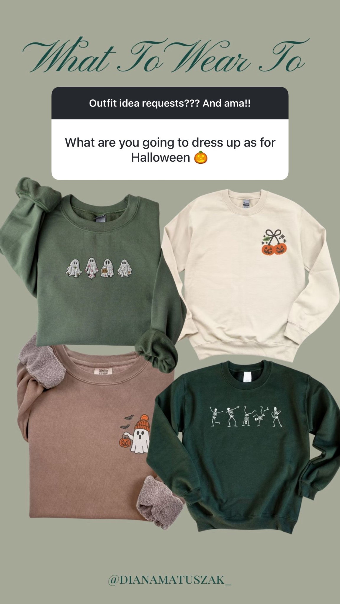 Cute Halloween sweatshirts for passing out candy

#LTKSeasonal #LTKHalloween #LTKFindsUnder100