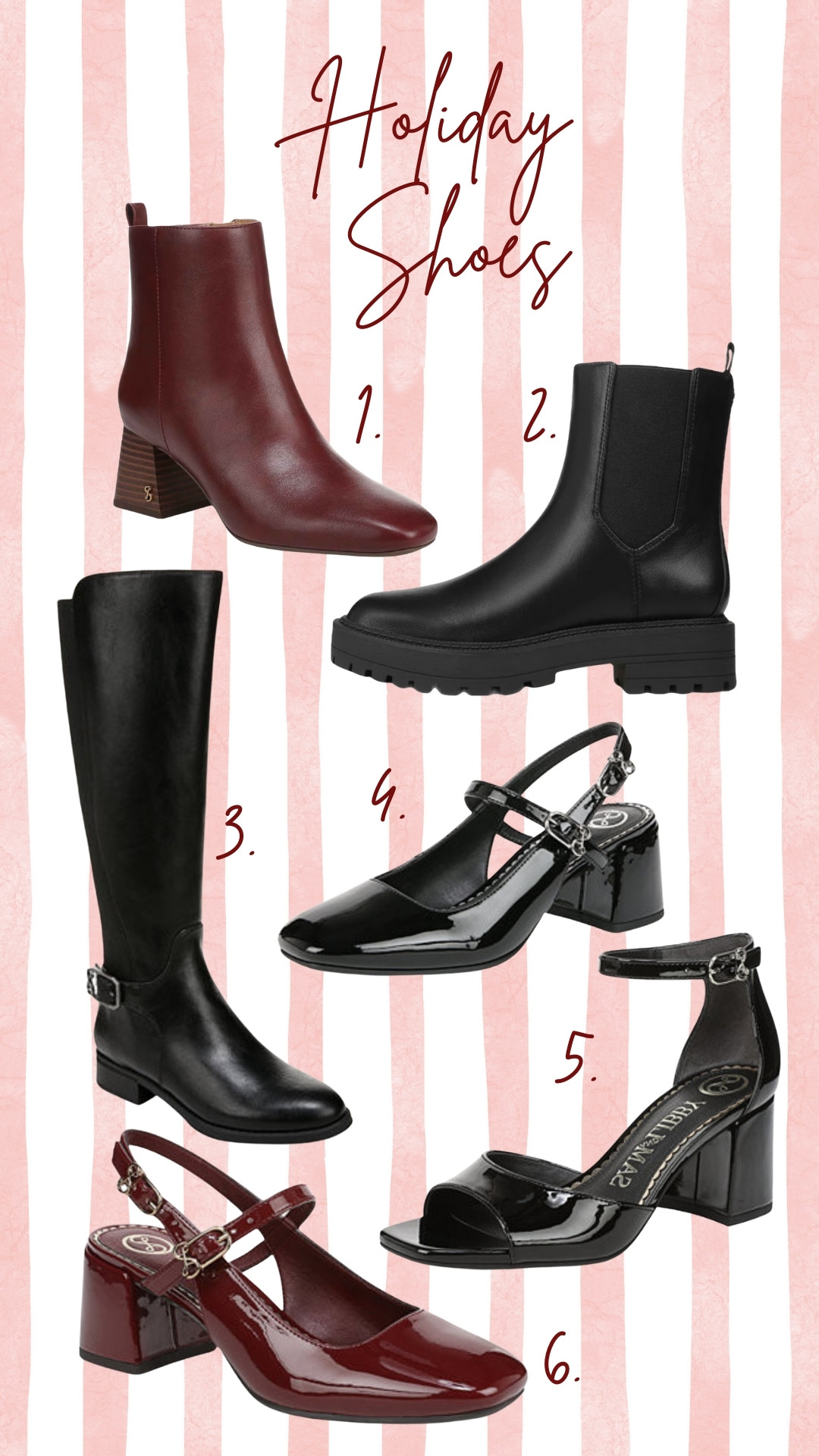 Fave basic holiday shoes! All on 30% off sale now! 

 #LTKGiftGuide #LTKHoliday #LTKSaleAlert